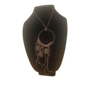 Dream Catcher Leather Necklace